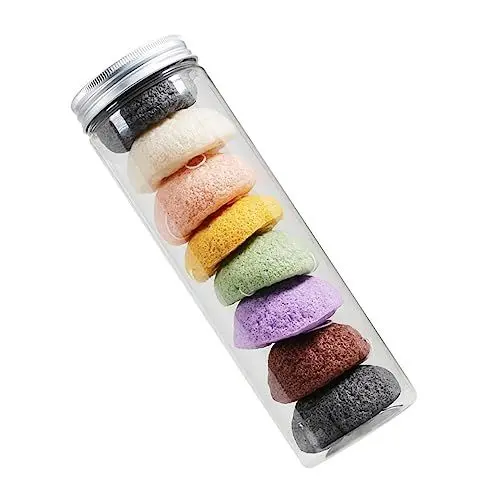 Produktbild: Healvian 16stücke Gesichtsreinigungsschwämme Natürliche Peeling-schwämme Für Empfindliche Haut Wiederverwendbar Hautfreundlich Zum Entfernen Von Make-up Und Unreinheiten Für Tägliche