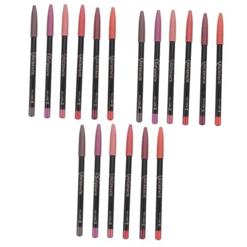 Produktbild: Healvian 18 Stück Lipliner Wasserfester Lippenstift Lippenlinienstift Make Up Zubehör Für Frauen Lippenstift Lippenkonturenstift