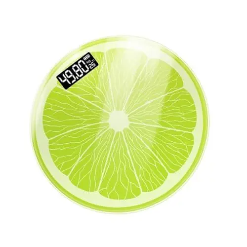 Produktbild: Healvian Creative Lemon Personenwaage – Präzise Für Zuhause Gehärtetes Glas Automatisch Großer -bildschirm Stilvolles Design
