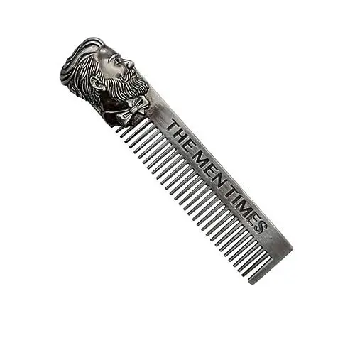 Produktbild: Healvian 1Stk Bartkamm hair styling the man männer beard care bartpflege Bartstil Gesichtstrimmer professionelle Styling-Tools Bartglätter Bürste Herrenkämme für die Haare Haarstylingkamm