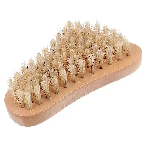 Produktbild: Healvian Nagelbürste Aus Holz Sanftes Nagelmaniküre-werkzeug Kratzfeste Borsten Perfekt Für Unterwegs