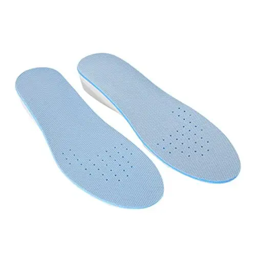 Produktbild: Healvian Unsichtbare Air-einlegesohlen Zur Erhöhung Der Schuhhöhe Atmungsaktive Sport-einlegesohlen Weiß Größe L Paar Einlegesohlen