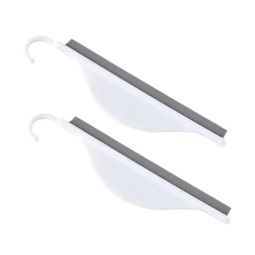 Produktbild: Healvian 1 Satz Wischer Glasschaber Glasradierer Glasreiniger Spiegelreiniger Aufkleber- -tool Fensterputzer Rakel Autoscheibenreiniger Werkzeug Zur Glasreinigung Kieselgel 2st