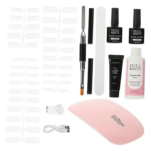 Produktbild: Healvian 1 Stück Maniküre-Werkzeugset Maniküre-Verlängerungswerkzeug Nagelwerkzeuge Nagellampenlicht Nagelgellack Nagel dekoratives Schönheitswerkzeug praktische Nagelmaniküre gemalt Suite