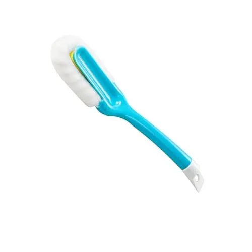 Produktbild: Healvian 2St Wäschebürste reinigungsbürste plastikpinsel badreiniger Cleaning Brush Rutschfester greifdorn schuhbürsten Borsten Bürste Schuhschwamm kreative Schuhbürste Organizer-Rack Blue