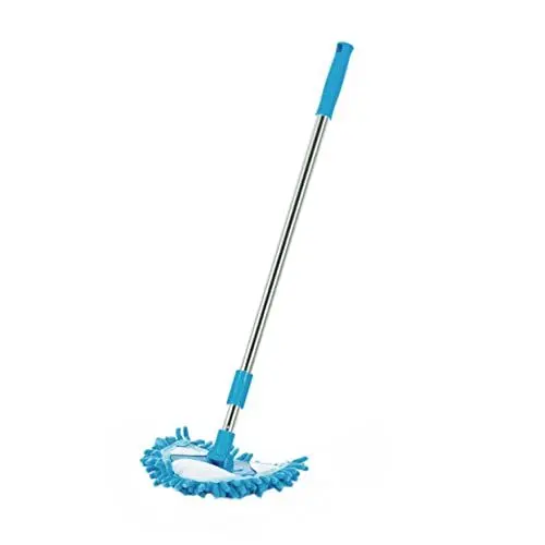 Produktbild: Healvian 2 Stück Ergonomischer Mopp in Dreiecksform Ausziehbar Für Die Reinigung Von Hartböden Für Den Täglichen Gebrauch Mit Der Familie