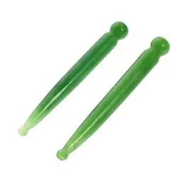 Produktbild: Healvian 2 Stücke Faszienstab Triggerpunkt Massagegerät Gesichts Akupressurstift Fuß Massagestab Triggerpunkt Drücker Muskel Massagestift Gua Sha Massagestäbchen