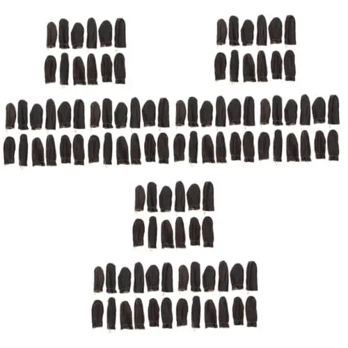 Produktbild: Healvian 36 Stk Aus Leder Fingerschutz Nähen Strickwerkzeuge Fingerhüte Nähen Fingerschutz Für Handarbeiten Fingerschutz Filzen Daumenspitzenschutz Rindsleder Quilten Nähzubehör