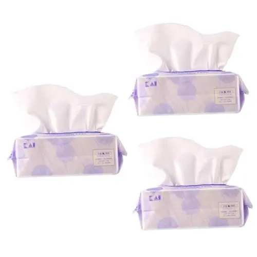 Produktbild: Healvian 3 Packungen Mit 100 Stück Nasses Trockenes Gesichtstuch Make Up Entferner Handtuch Baumwoll Gesichtstücher Gesichtsreinigungstuch