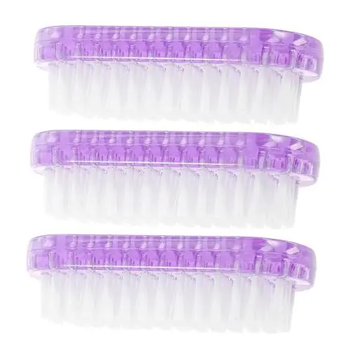 Produktbild: Healvian 3st Nagelreiniger Nagelreinigung Nagel Reinigungsbürste Nagelbürste Zum Reinigen