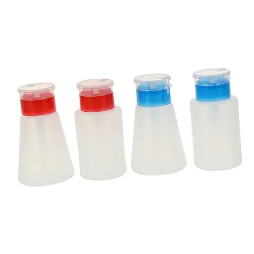 Produktbild: Healvian Nagellackentferner-flasche mit Pumpe 180 Ml 4er-pack Kunststoff für Reisesalons