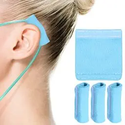 Produktbild: Healvian 4 StüCk Ohrpolster NasenkanüLen Ohrenschutz Ohrkissen FüR Brillen Und Sonnenbrillen, Vermeidung Von Ohrenschmerzen, Weiche Ohrpolster FüR Langzeitgebrauch, Ideal FüR Pflegepersonal Und Senio