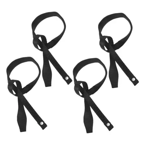 Produktbild: Healvian Nylon Komfortable Trekking Pole Armband Ski Pole Handgelenk Schnur Outdoor Handgelenk Strap Set