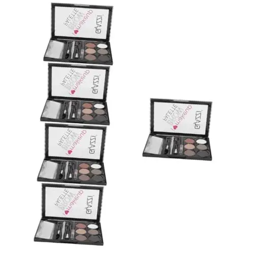 Produktbild: Healvian 5 Sätze Augenbrauenpuder-Set Palette für Lidschatten-Schönheitskosmetik augenbrauenpuder versorgung kosmetikset augenbrauenbürste Augenbrauen-Make-up-Kosmetik weibliches