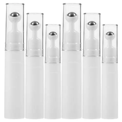 Produktbild: Healvian 6stücke Roll Flaschen Für Ätherische Öle Nachfüllbare Behälter Mit Kugelspitze Für Augencreme Für Reisen Und Einfache Anwendung Ohne Unordnung