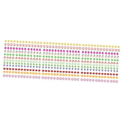 Produktbild: Healvian 7200 Stück 12 Fruchtscheiben Nagelkunst Zubehör Fruchtscheiben Für Maniküre Nagelkunst DIY DIY Nageldekor Nagelmaniküre Fruchtscheiben