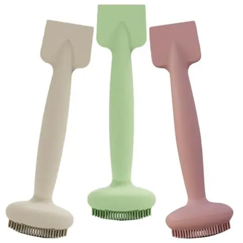 Produktbild: Healvian -Applikator 3-Teiliger Silikon-Gesichtsschrubber 2-In-1-Doppelseitiges Lippenpeeling-Bürstenwerkzeug Doppelkopf-Handreinigungsbürste Für Tiefes Sanftes Peeling