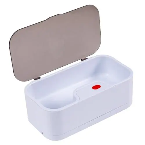 Produktbild: Healvian Schmuckreiniger Mit Hochfrequenzvibration Für Brillen Uhren Schmuck Ohne Wasser Ohne Beschädigung Tragbar Klein