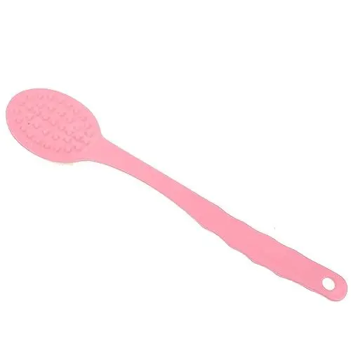 Produktbild: Healvian Griff Badebürste Weiche Körperbürste Peeling Rückenschrubber für Dusche Badezubehör Sanfte Reinigung für