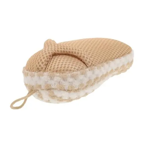 Produktbild: Healvian Duschpeeling Scrubber Form von Hausschuhen Exfolierender Körperreiniger für Erwachsene und zur Haut für Entspannende