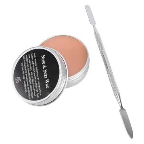 Produktbild: Healvian Halloween Schminke Modellierwachs Painted Scars für Spezialeffekte Modellierwachs Gesicht Halloween Narben Künstliche Wundnarben Wachs Spachtelwerkzeug