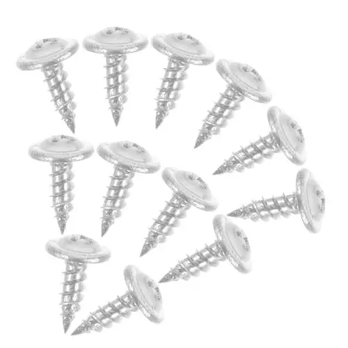 Produktbild: Healvian 250g Selbstschneidende Metallschrauben Für Metall Selbstbohrende Schrauben Mit Flachem Kopf Zinklegierungsmaterial Spitze Enden Für Einfache Installation Und Sichere Befestigung