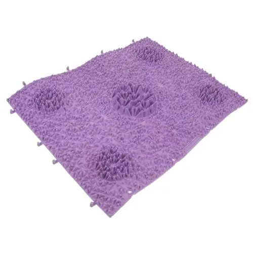 Produktbild: Healvian Shiatsu-Board Fußmassagegerät zum verschenken Platte Fußbrett Füße akupressurmatte entspannungsmatte werkzeug sicheres Körpermassagegerät Fuß Zehenpflege Massagegerät Abs Lavender