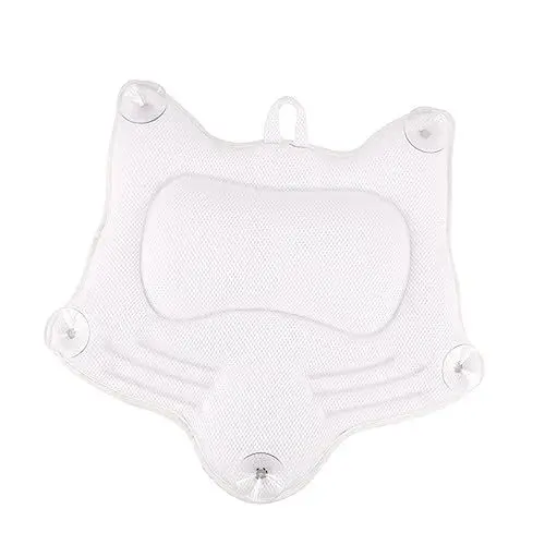 Produktbild: Healvian Spa- Badewanne Gepolstertes Wannen-nackenkissen Strand-rückenkissen Badewannen-rückenlehne Ergonomische Badekissen Wannenkissen Die Schulter 5d Weiß Badewannenmatte