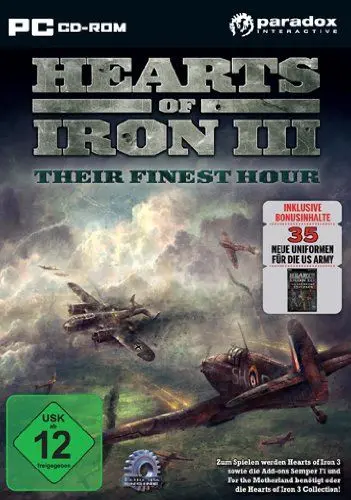 Produktbild: Hearts of Iron III: Their Finest Hour