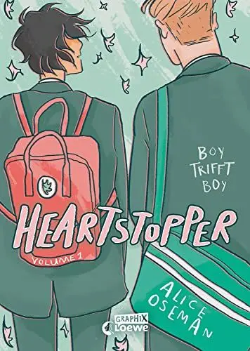 Produktbild: Heartstopper Volume 1 (deutsche Hardcover-Ausgabe): Boy trifft Boy - Das Buch zum Netflix Serien-Hit - Entdecke die schönste Liebesgeschichte des Jahres - ausgezeichnet mit dem Lesekompass 2023