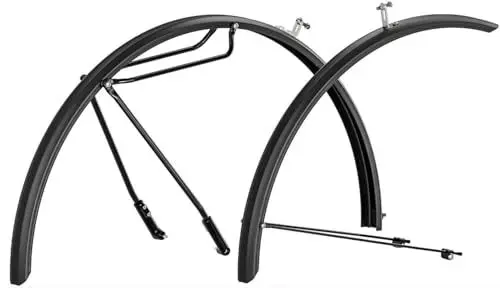 Produktbild: Hebie GmbH & CO.KG Unisex – Erwachsene Alumee Schutzblechset, Schwarz, 26