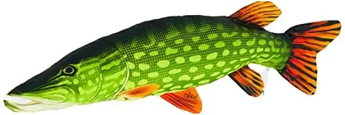 Produktbild: Hecht Gigant, Polyester, Kissen (Pike Giant Pillow) - Gaby Kuscheltier 80 cm