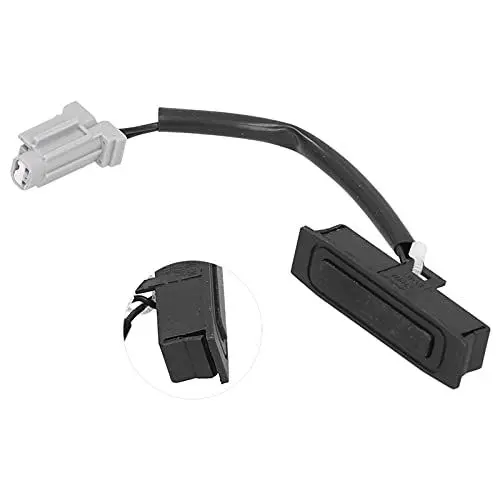Produktbild: Heckklappen Schalter, Heckklappen Entriegelungsschalter Öffner Hecköffner Taste Heckklappenöffner Opener 90602-JD00B fürQashqai/Note, Einfache Installation, Hohe Haltbarkeit