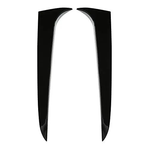 Produktbild: Heckscheiben-Seitenspoiler, 2 Stück Heckscheiben-Seitenspoiler Canard Wing Glossy Black Ersatz für X3 F25 2011-2017