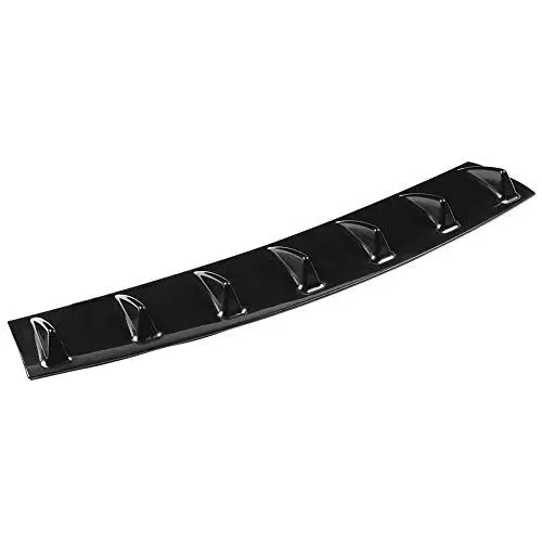 Produktbild: Heckschürze Spoiler, Universal Auto Heckschürze Chassis Haifischflosse Spoiler Flügellippe Diffusor (L)
