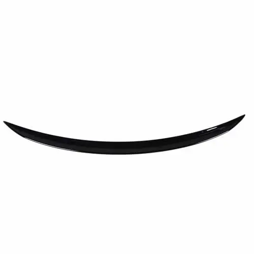 Produktbild: Heckspoilerflügel Hinten, Auto-Heckspoiler für AMG-Stil, Stammspoiler-Flügelverlängerung, Ersatz für CLA C118 W118 CLA45 (Glänzendes Schwarz)