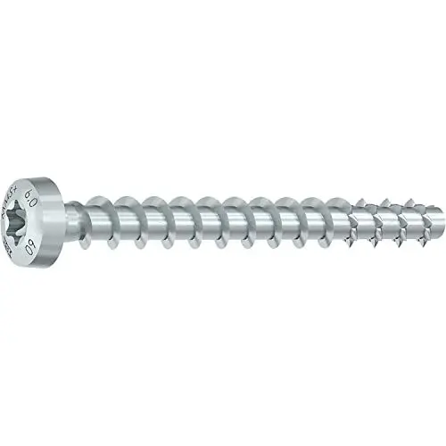 Produktbild: HECO Multi-Monti plus P Schraubanker 5x50 mm Halbrundkopf verzinkt / 1 Packung = 50 Stück