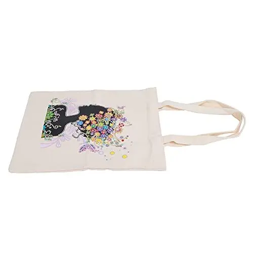 Produktbild: Diamond Painting Einkaufstasche, Praktische Bunte Einkaufstasche, Besonders Leicht zu Tragende, Wiederverwendbare Tasche für die Aufbewahrung von Schultaschen, Picknicks, Reisegeschenke(BB024)