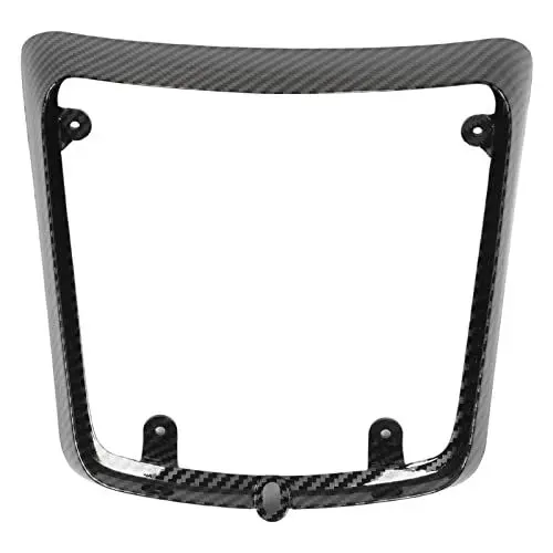 Produktbild: Motorrad-Rücklicht-Schutzhülle, Rahmenblende, Verschleißfest, Kratzfest, ABS-Kunststoff, Motorrad-Rücklicht-Abdeckungsverkleidung für Motorräder (Kohlefasermuster)