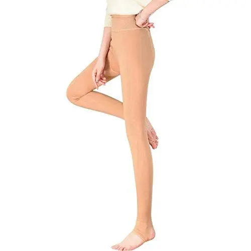 Produktbild: Heflashor Damen Thermo Strumpfhose Leggings mit Innenfleece Blickdicht Thermostrumpfhose Warm Fleece Tights für Herbst Winter 1/3/5er Pack