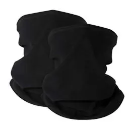 Produktbild: HEGCOIIE 2 Stück Damen Herren Winter Loop Schal Weichem Fleece Halswärmer Halstuch Winddicht Ski Maske Schlauchschal Warmer für Fahrrad Motorrad Skifahren