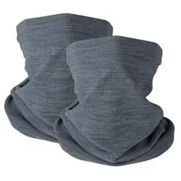Produktbild: HEGCOIIE 2 Stück Damen Herren Winter Loop Schal Weichem Fleece Halswärmer Winddicht Ski Maske Schlauchschal Warmer für Skifahren Laufen Radfahren
