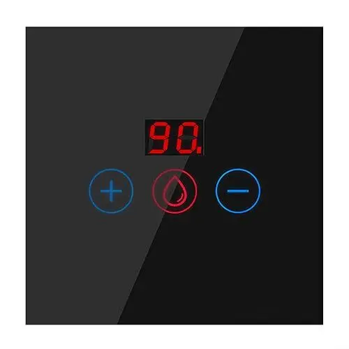 Produktbild: HEIBTENY Smart Tauchsieder Zeitschaltuhr 20A WIFI Smart Warmwasserbereiter Zeitschaltuhr WLAN Kesselschalter Tauchheizkörper-Timerschalter Mit Sprachsteuerung Und APP-Steuerung(black)