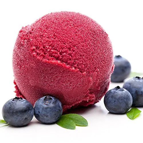 Produktbild: Heidelbeer Geschmack 1 Kg Gino Gelati Eispulver für Speiseeis Softeispulver Speiseeispulver
