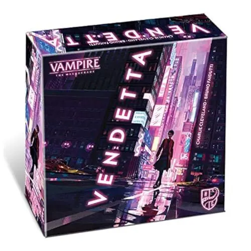Produktbild: Heidelberger Spieleverlag Vampire: The Masquerade: Vendetta | Horrible Guild | Deutsch | Für 3-6 Personen | ab 14 Jahren