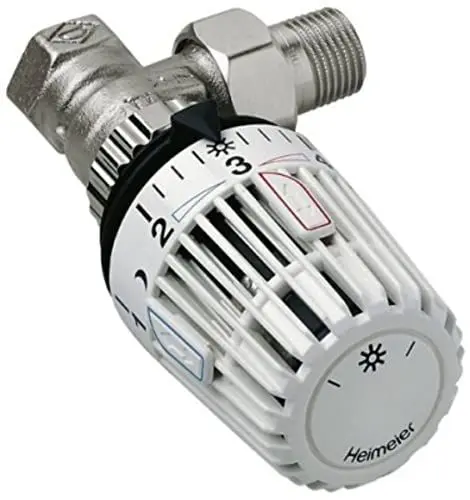 Produktbild: HEIMEIER HSK2N Thermostat-Kopf K weiß, mit Nullstellung, Single