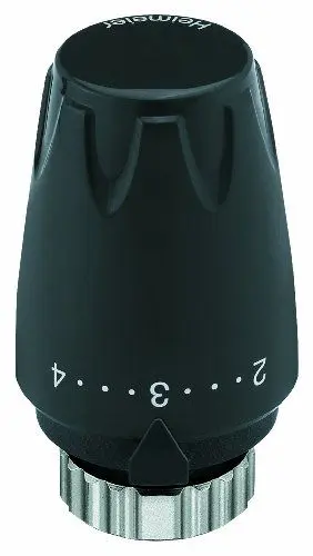 Produktbild: Heimeier Thermostatkopf, schwarz, DX