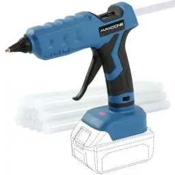 Produktbild: Heißklebepistole Klebepistole 100W Akku-Heißklebepistole, Kompatibel mit Makita-Akku 18V Bastelwerkzeug mit Klebesticks, für Heimwerken, 11mm Sticks (ohne Werkzeug, ohne Batterie, ohne Ladegerät)