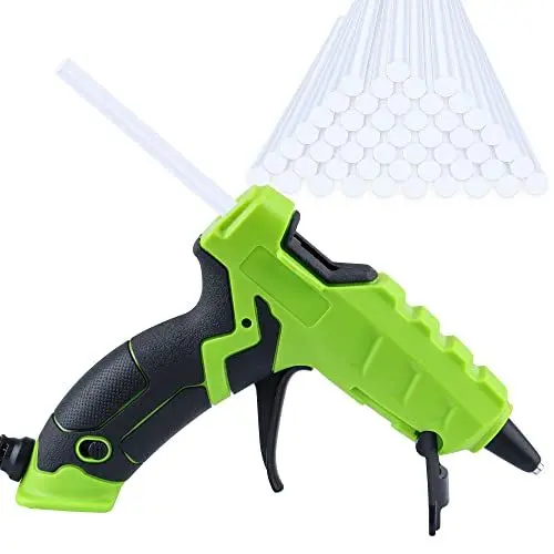 Produktbild: Heißklebepistole Klebepistole 50 Heißklebesticks Transparente Klebesticks für DIY Kleine Handwerk und schnelle Reparaturen in Haus & Büro, 20Watt Klebepistolen