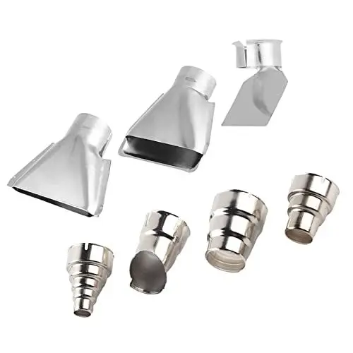 Produktbild: Heißluftpistole Düsenaufsätze TOPINCN Shrink Wrap Heißluftpistole Zubehör Tools Kit 7Pcs